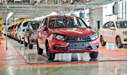 Эксперты назвали процент локализации автомобилей марки Lada